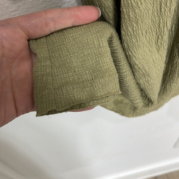 Long Sleeve Babydoll Dress With Ruffles - Picture 9 of 10